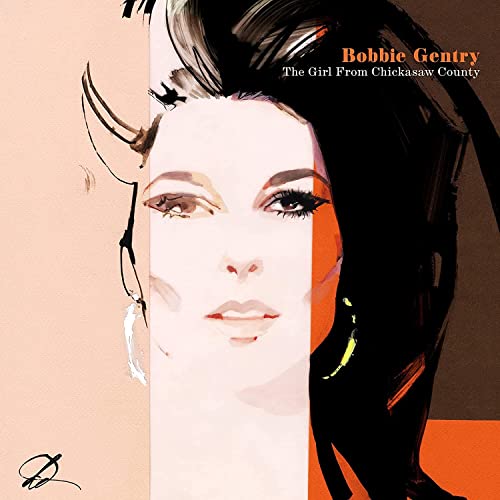 CD cover featuring a stylized portrait of singer Bobbie Gentry.