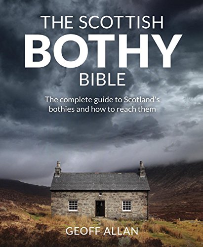 Book cover featuring a stone cottage in a Scottish landscape under a stormy sky.