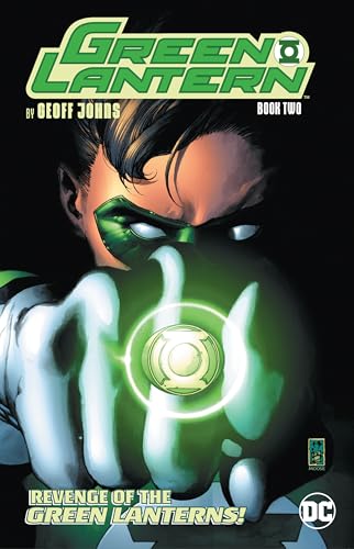 Green Lantern comic book cover featuring a hero with a glowing green ring.