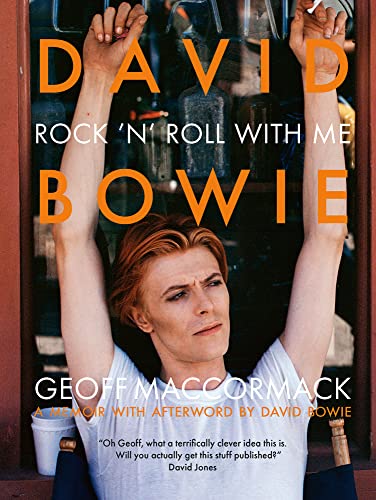 Book cover featuring young David Bowie with arms raised, memoir title.