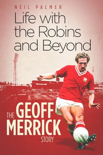 Book cover featuring footballer Geoff Merrick in a red jersey.