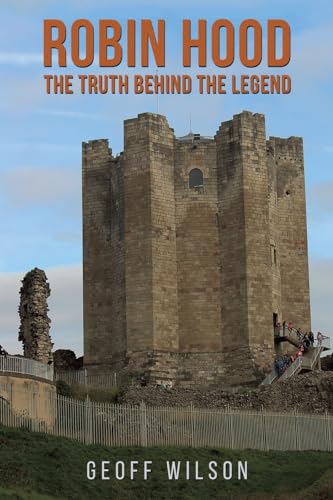 Book cover: “Robin Hood” with image of a medieval castle ruin.
