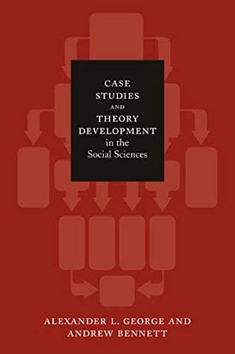 Red book cover with white text: "Case Studies and Theory Development.
