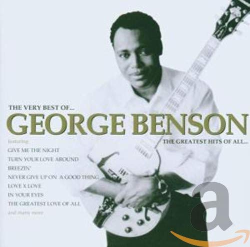 George Benson album cover featuring the artist with a guitar.