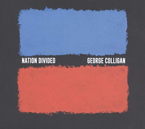 CD cover: blue and red textured blocks with “Nation Divided” and artist’s name.