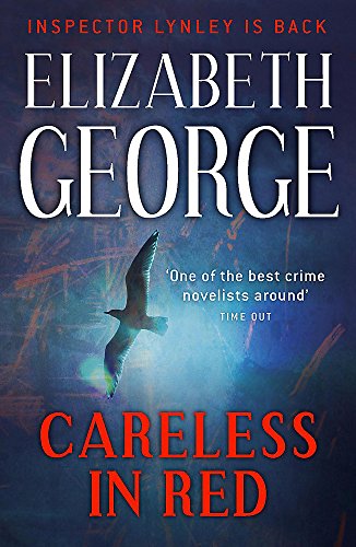 Book cover for Careless in Red by Elizabeth George featuring a bird in flight.