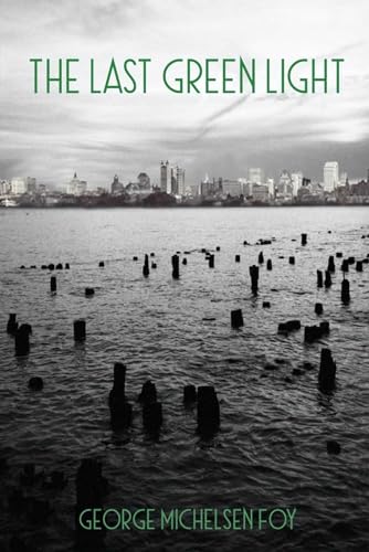 Book cover: “The Last Green Light” with a cityscape and water scene.
