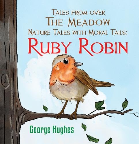 Book cover featuring a watercolor illustration of a robin on a branch.