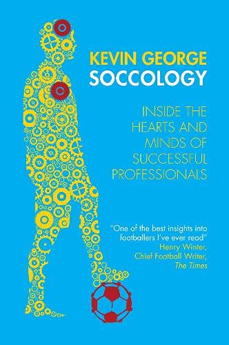 Book cover featuring a human silhouette made of yellow gears with a soccer ball.
