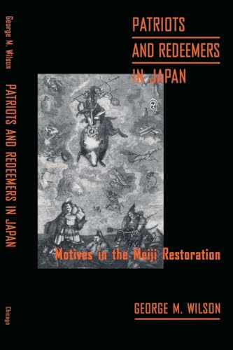 Book cover: “Patriots and Redeemers in Japan” with historical imagery.