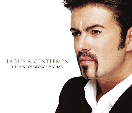 George Michael portrait on the album cover Ladies and Gentlemen The Best of.