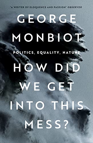 Book cover titled How Did We Get Into This Mess? featuring a dark, stormy landscape.