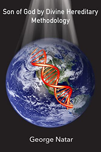 Book cover: Earth with DNA helix, title “Son of God,” author Natar.