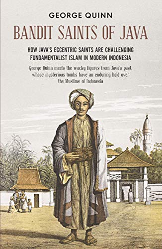 Book cover: “Bandit Saints of Java” with a portrait of a Javanese man.