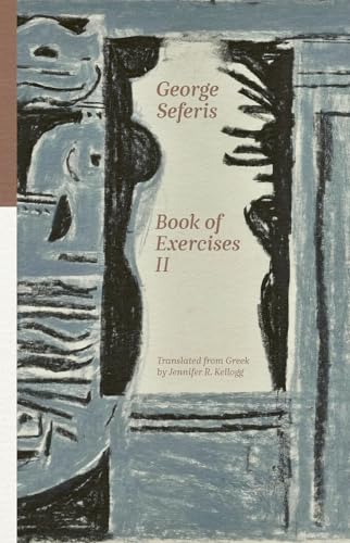 Book cover: “Book of Exercises II” by George Seferis, abstract art.