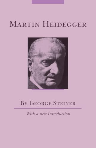 Book cover featuring a portrait of philosopher Martin Heidegger.