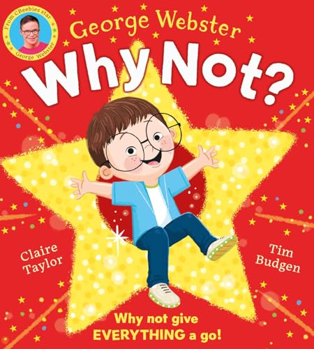 Book cover: "Why Not?" featuring a boy on a yellow star.