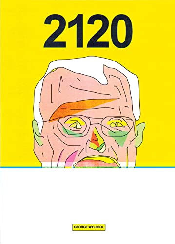 Book cover titled 2120 featuring a stylized, colorful illustration of a man's face.