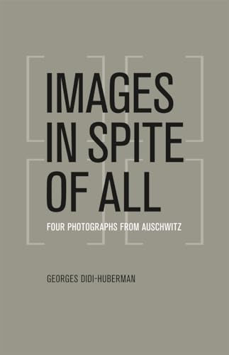 Book cover with bold black text: "Images in Spite of All" and author’s name.