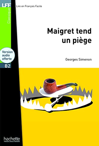 Book cover featuring a tobacco pipe resting inside a metal bear trap on yellow.