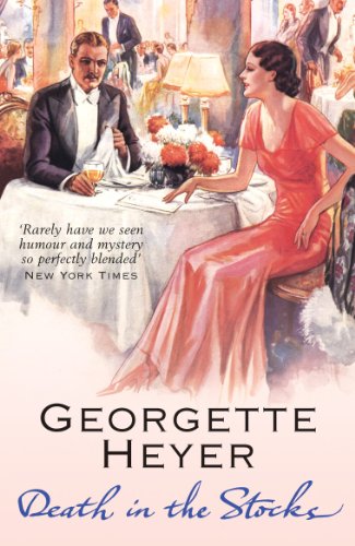Book cover: elegant couple in a dining room, 1930s style.