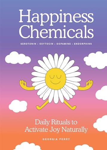 Book cover featuring a smiling daisy character against a purple and orange gradient sky.