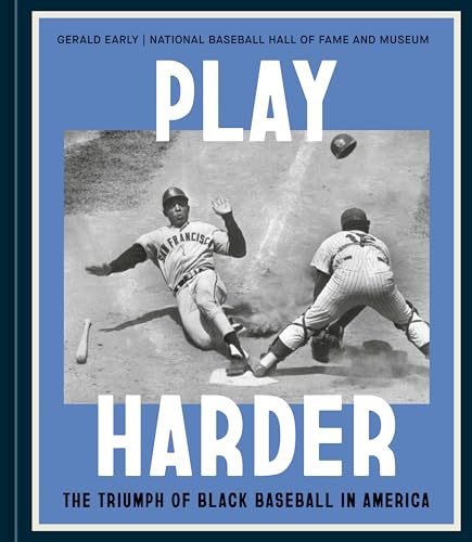 Book cover: Black and white photo of baseball players sliding into base.