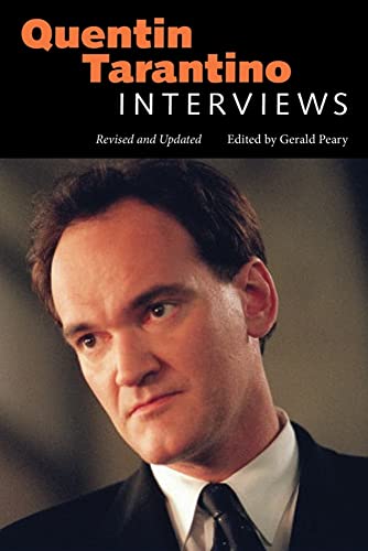 Book cover featuring director Quentin Tarantino in a dark suit.