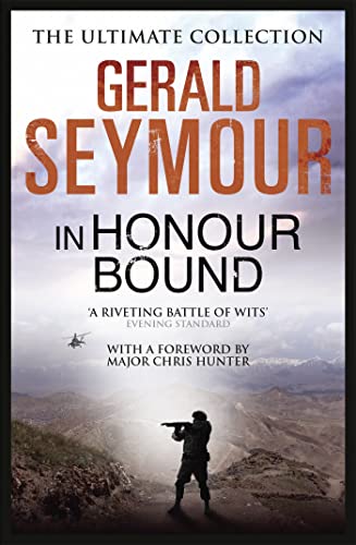 Book cover featuring a soldier with a rifle in a mountainous desert landscape.