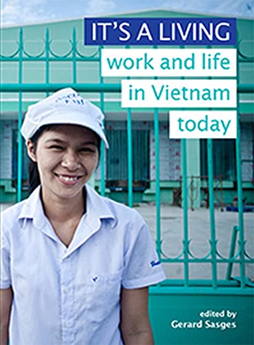Book cover: "It's a Living" with a portrait of a Vietnamese woman.