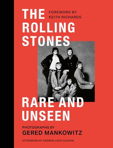 Book cover featuring a black and white photo of The Rolling Stones.