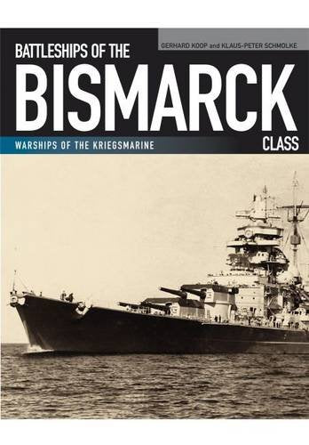 Book cover featuring a grayscale image of a large German battleship.