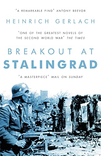 Book cover: “Breakout at Stalingrad” with WWII soldiers in ruins.