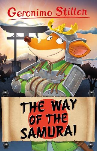 Geronimo Stilton book cover featuring a mouse dressed as a samurai.
