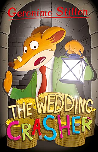 Geronimo Stilton book cover featuring a mouse holding a lantern.