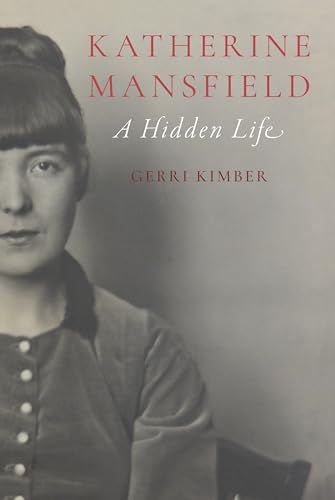 Book cover: portrait of Katherine Mansfield, title "A Hidden Life".