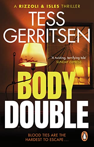 Book cover: "Body Double" by Tess Gerritsen, with cracked mirror imagery.