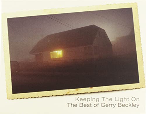 CD cover with a foggy image of a house and text: "Keeping The Light On".