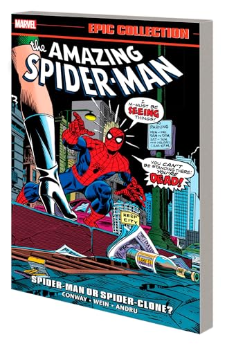 Comic book cover featuring Spider-Man and a dramatic, questioning scene.
