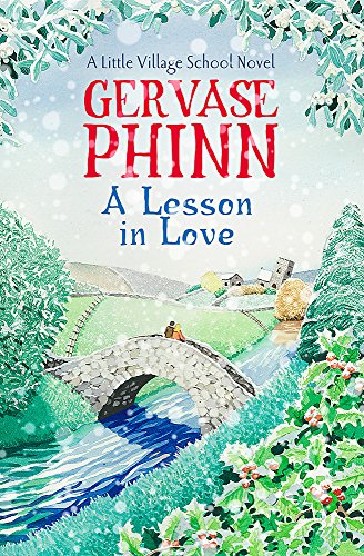 Book cover: snowy village scene with a stone bridge and two figures.