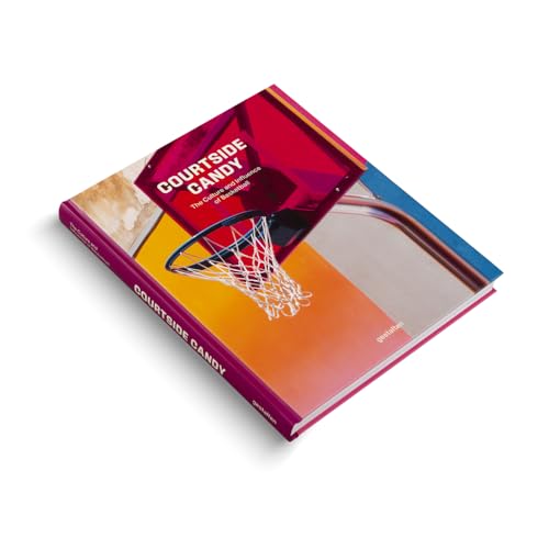 Book cover: “Courtside Candy” with a basketball hoop image.