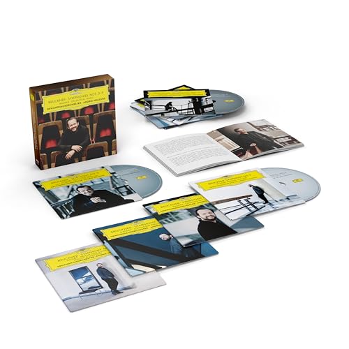 Classical music CD box set featuring conductor Andris Nelsons and Bruckner/Wagner.