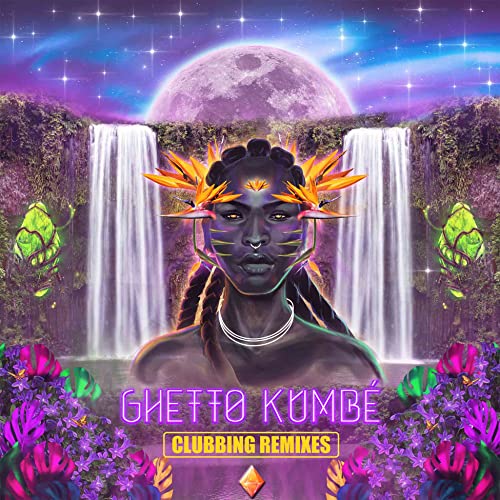 Album cover featuring a person with ornate headwear in a fantastical landscape.