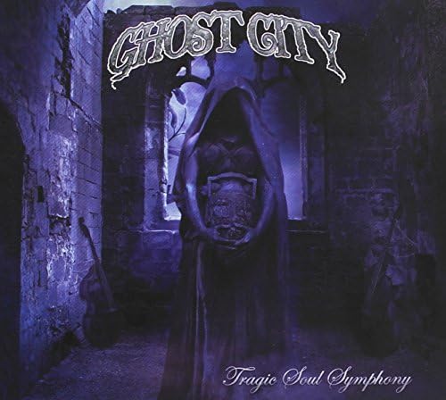 CD cover: hooded figure in a ruined, blue-toned stone archway.