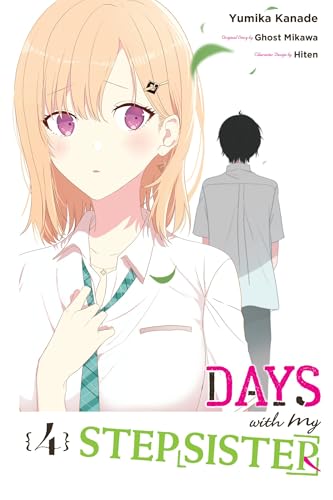 Manga cover: blonde girl and shadowed boy, volume 4.