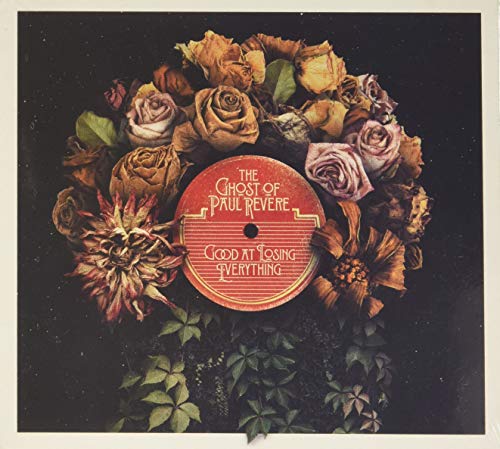 CD cover with vintage floral arrangement and red record label.