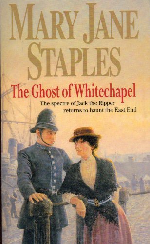 Book cover: Victorian-era police officer and woman in London street scene.