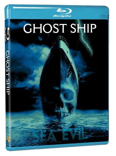 Ghost Ship" Blu-ray cover featuring a ghostly ship and skull image.