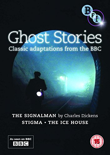 DVD cover for "Ghost Stories Volume 4" featuring a man in a tunnel.