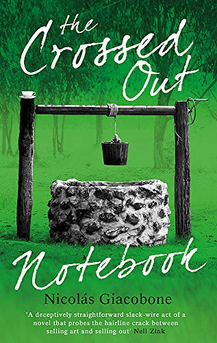 Book cover with a well, green background, and handwritten-style title.